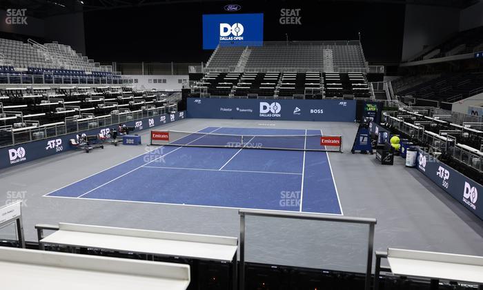 Ford Center - Section Choctaw Box 4 Seat View