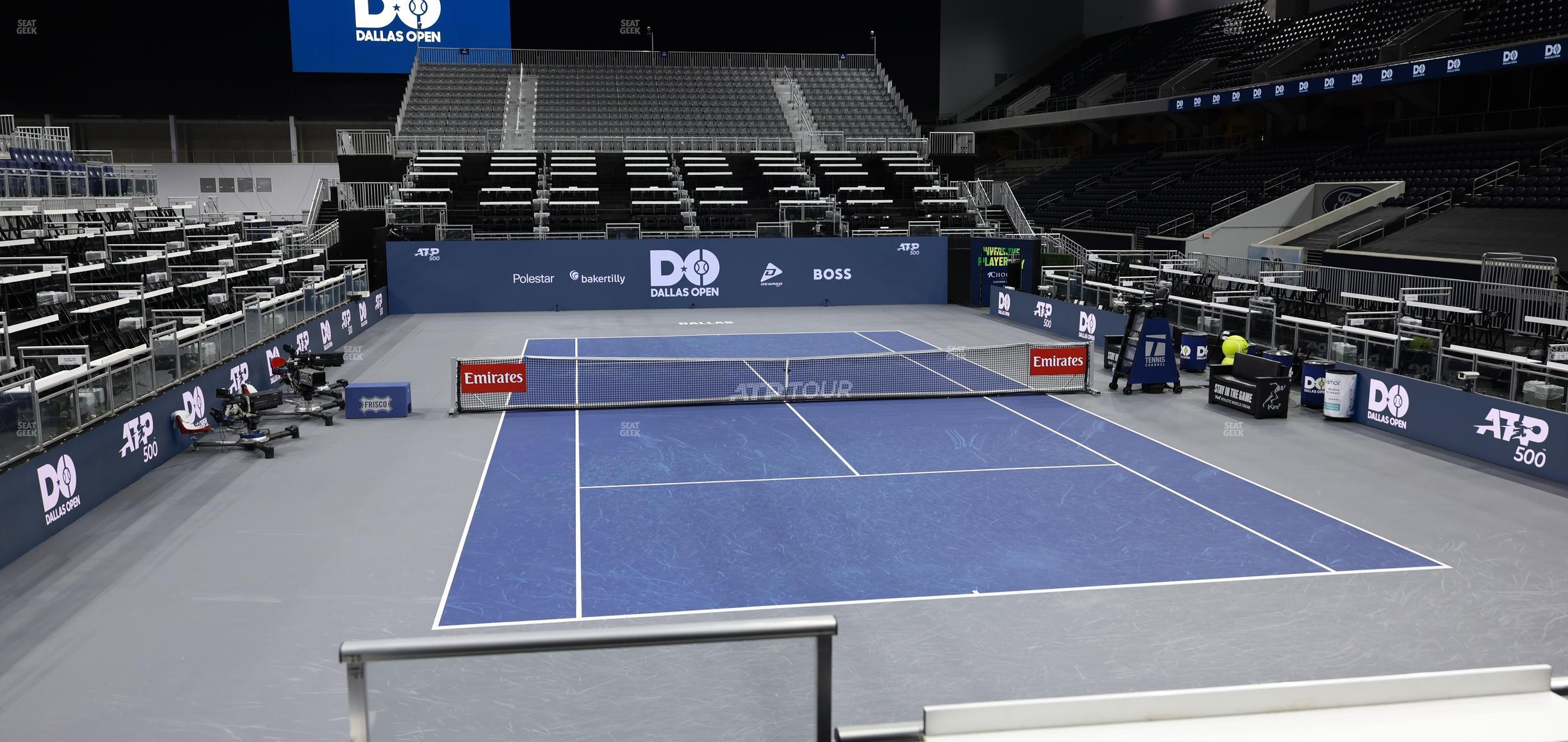 Ford Center - Section Choctaw Box 5 Seat View