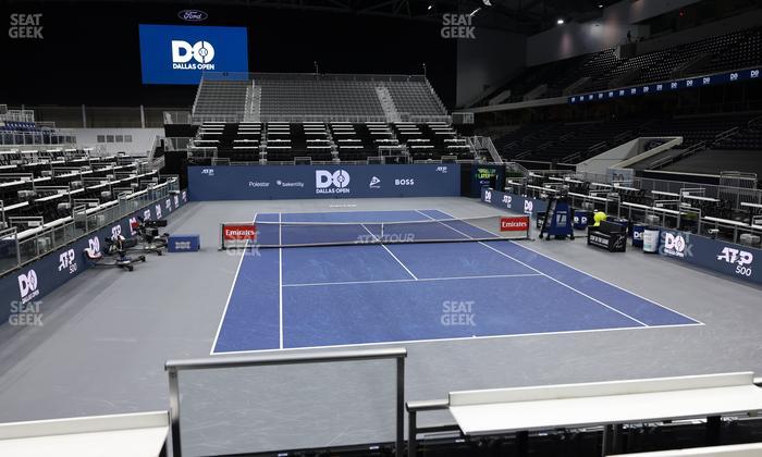 Ford Center - Section Choctaw Box 5 Seat View