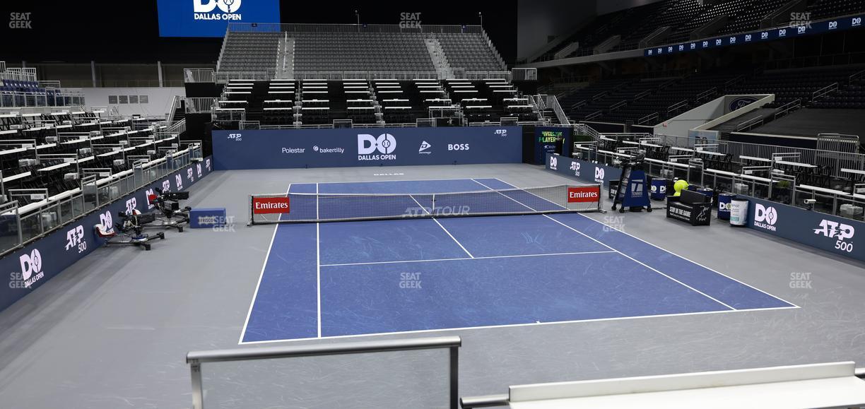 Ford Center - Section Choctaw Box 6 Seat View