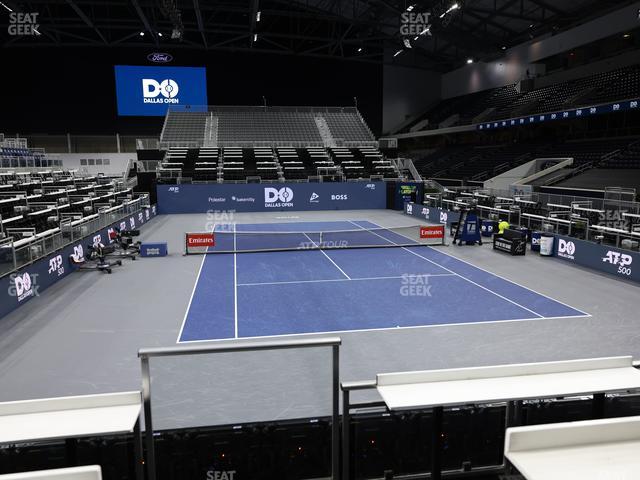 Ford Center - Section Choctaw Box 6 Seat View