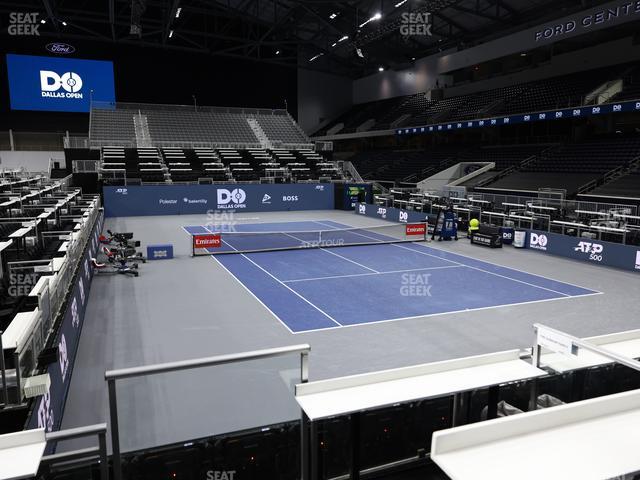 Ford Center - Section Choctaw Box 7 Seat View