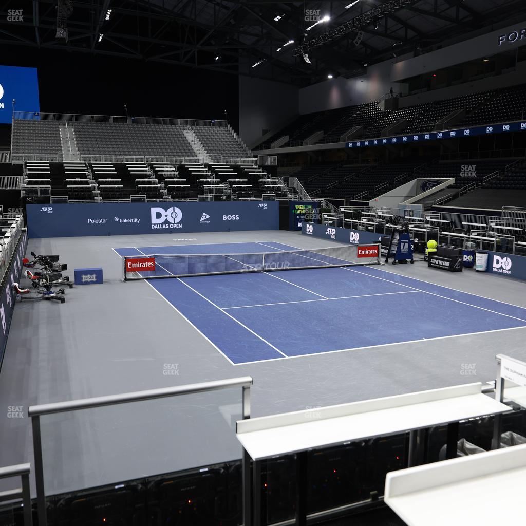 Ford Center - Section Choctaw Box 8 Seat View