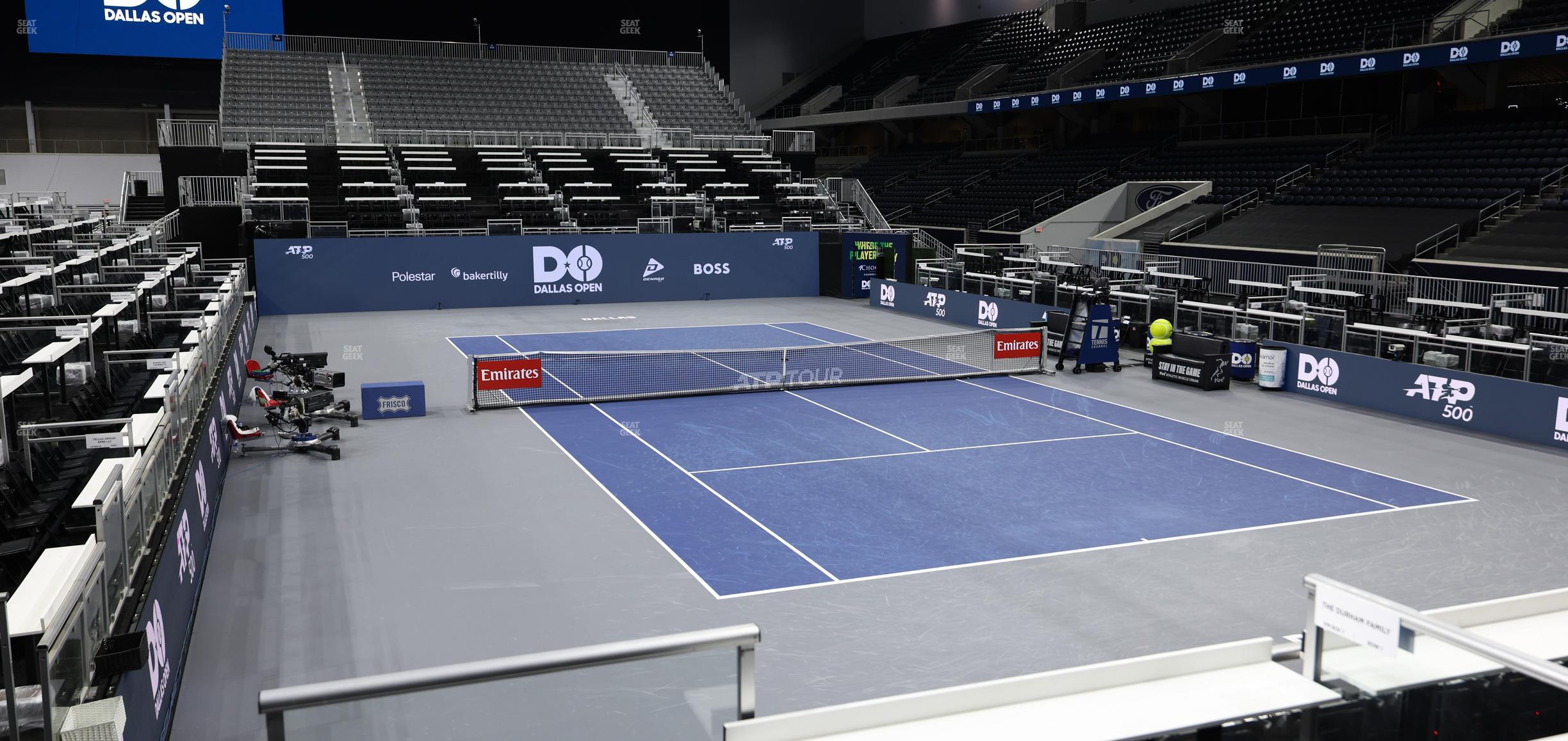 Ford Center - Section Choctaw Box 8 Seat View