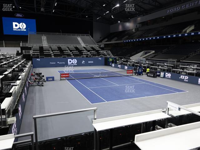 Ford Center - Section Choctaw Box 8 Seat View