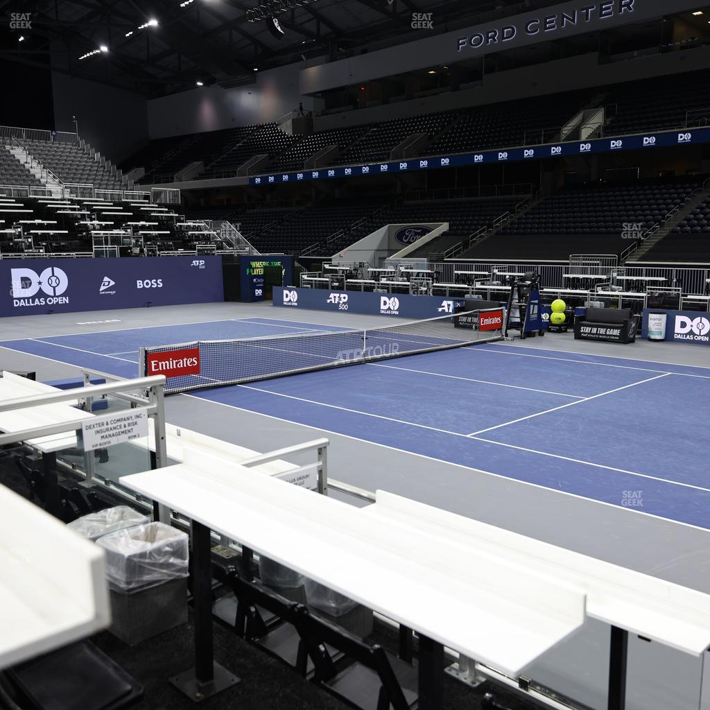 Ford Center - Section Choctaw Box 9 Seat View