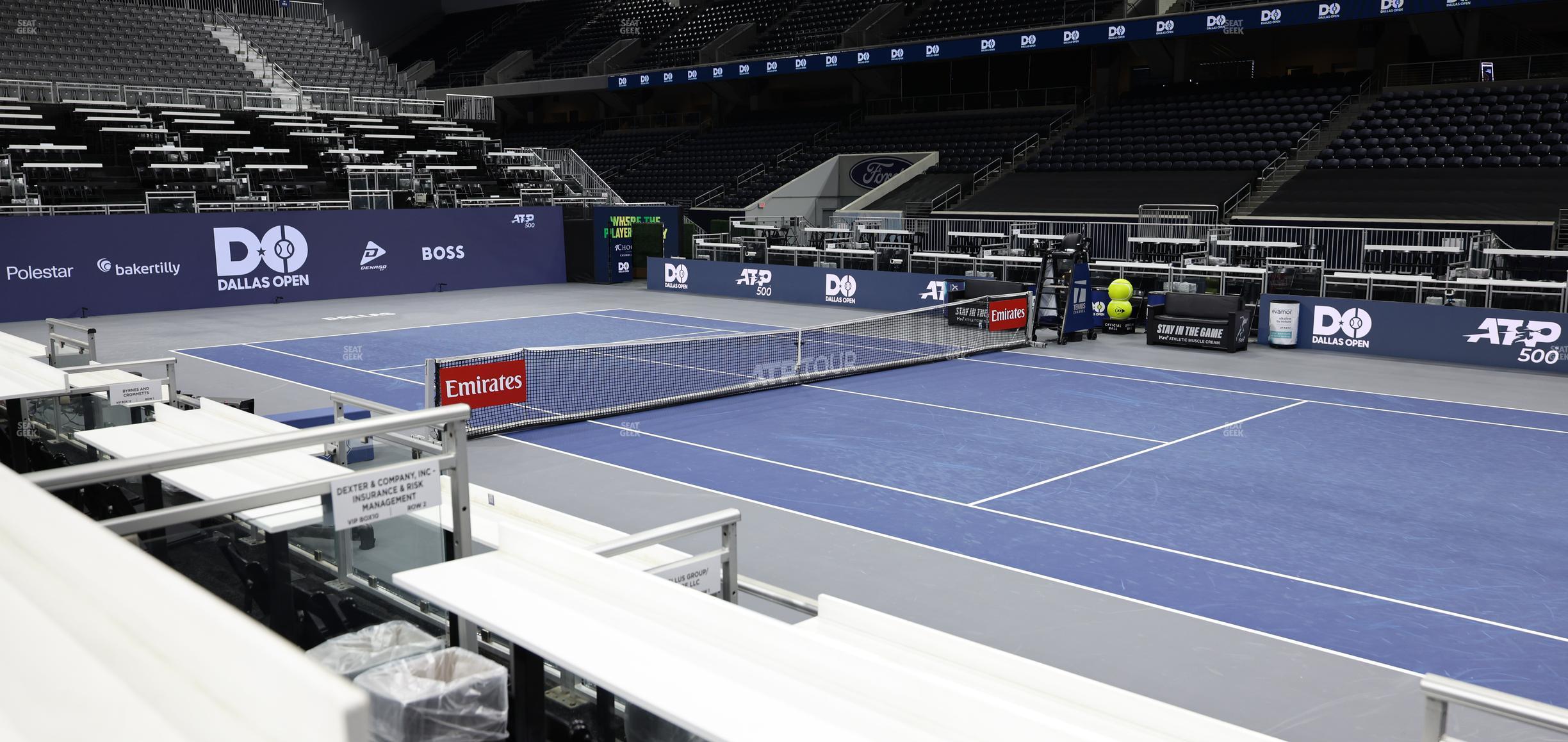Ford Center - Section Choctaw Box 9 Seat View