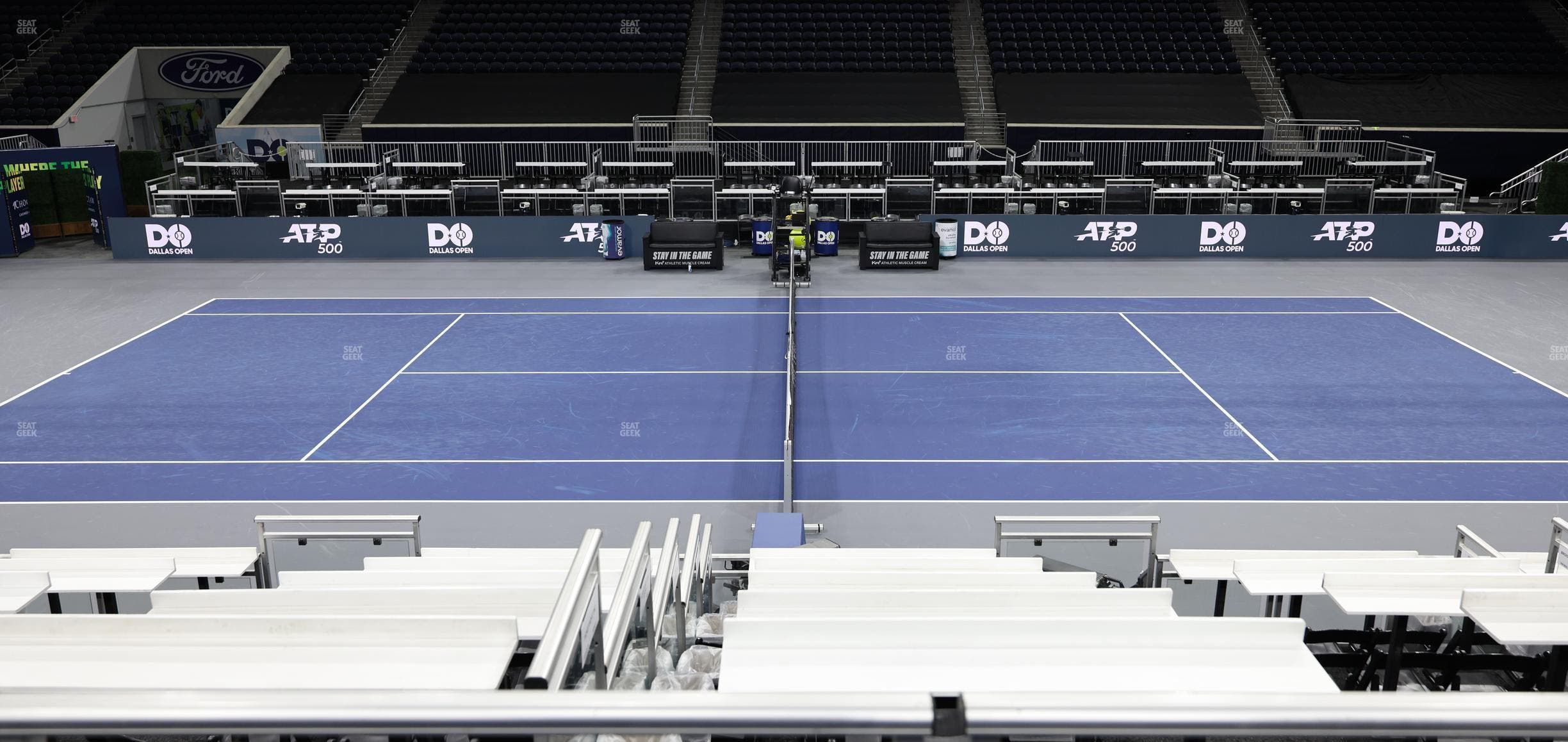 Ford Center - Section Comfort Loge 3 Seat View
