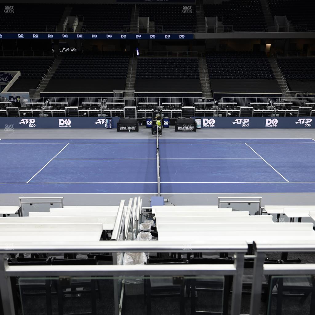 Ford Center - Section Comfort Loge 3 Seat View