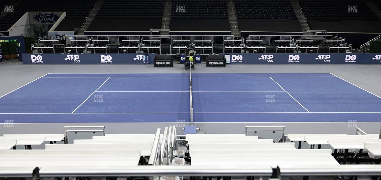 Ford Center - Section Comfort Loge 3 Seat View