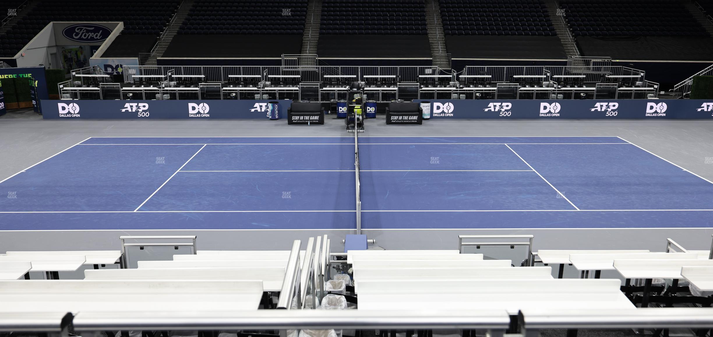 Ford Center - Section Comfort Loge 3 Seat View