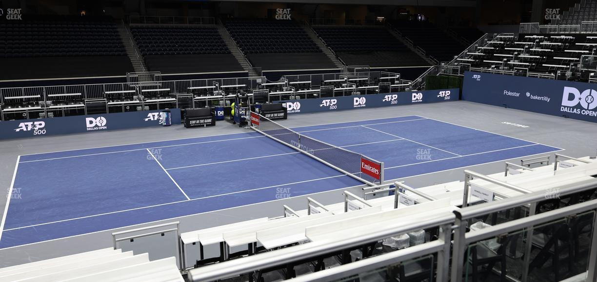 Ford Center - Section Comfort Loge 4 Seat View