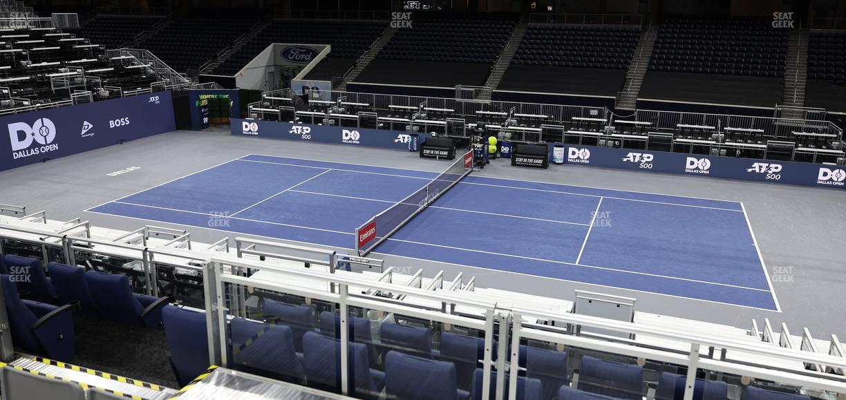 Ford Center - Section Frisco Social Club 2 Seat View