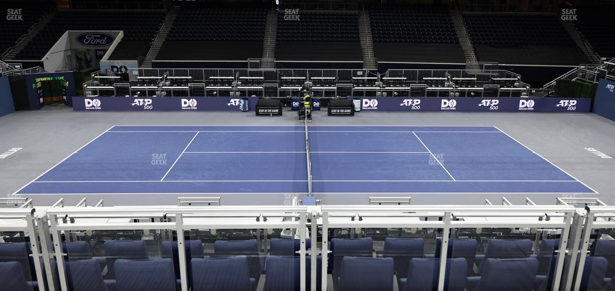 Ford Center - Section Frisco Social Club 3 Seat View