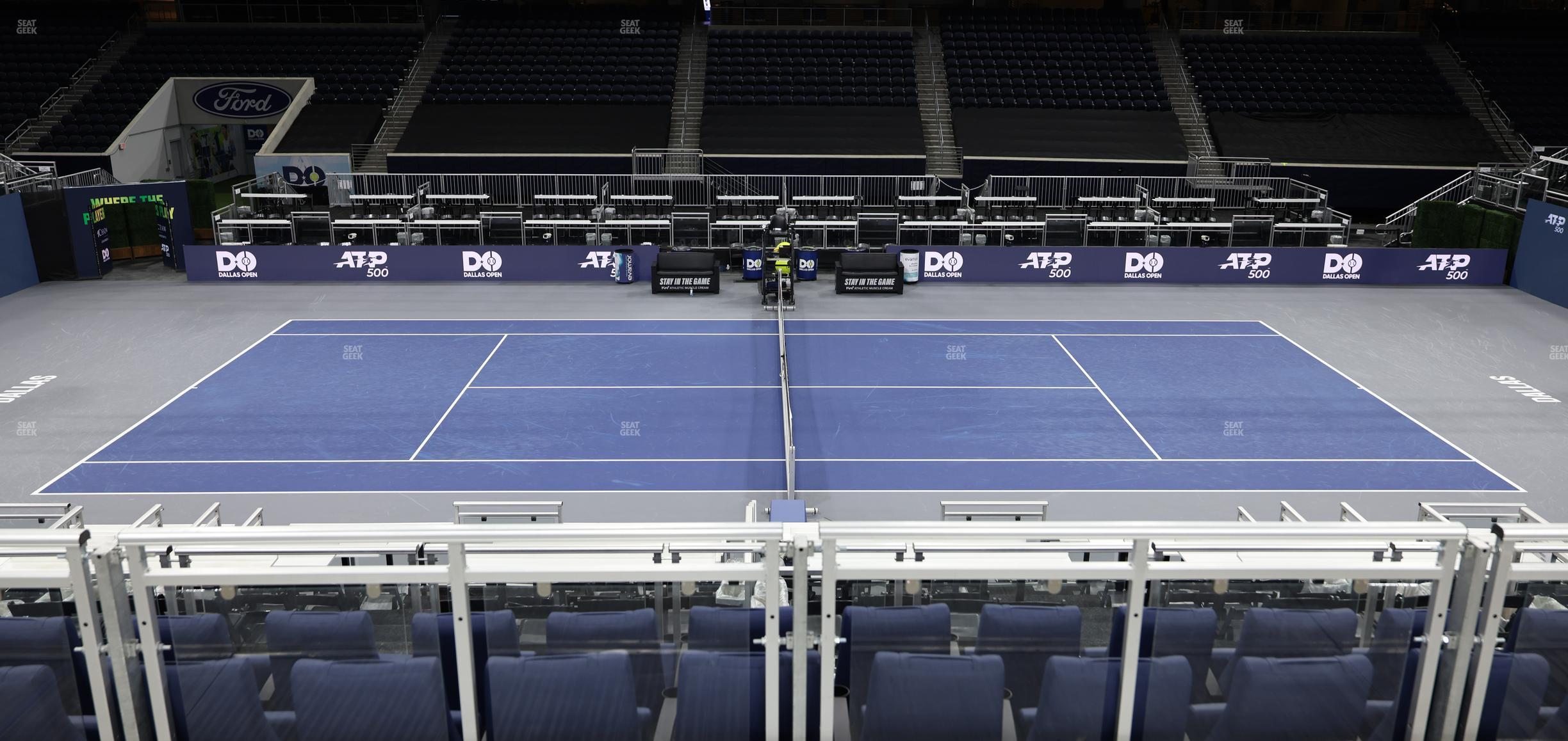 Ford Center - Section Frisco Social Club 3 Seat View