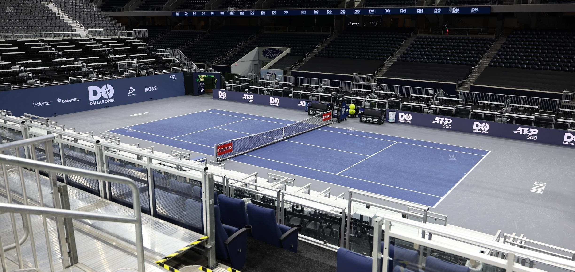 Ford Center - Section Sideline Club 1 Seat View
