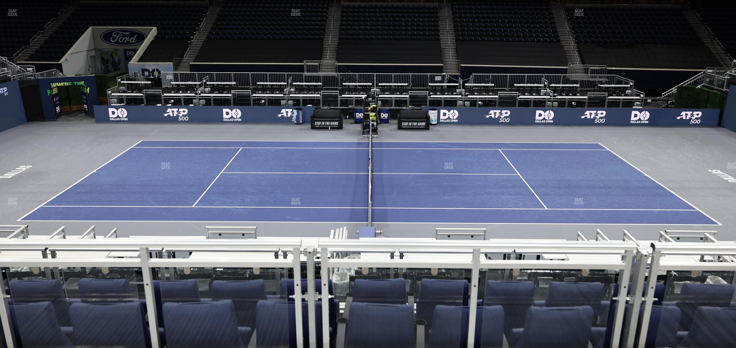 Ford Center - Section Sideline Club 3 Seat View