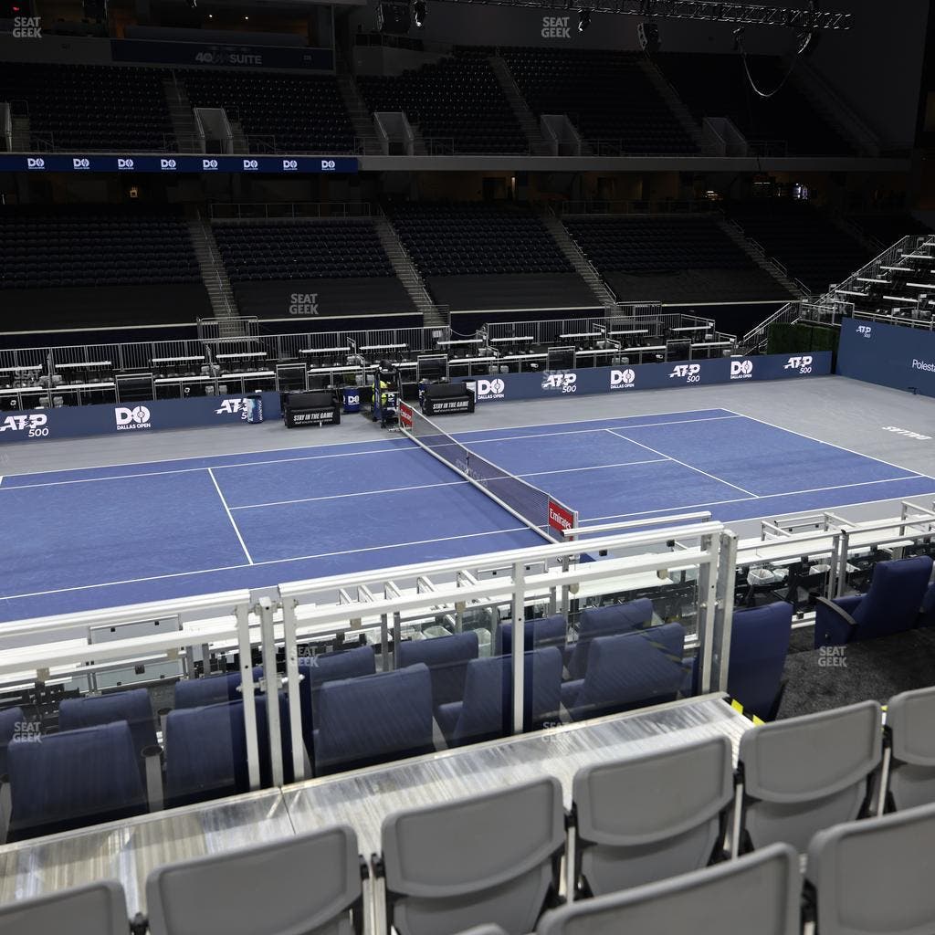 Ford Center - Section Sideline Club 4 Seat View