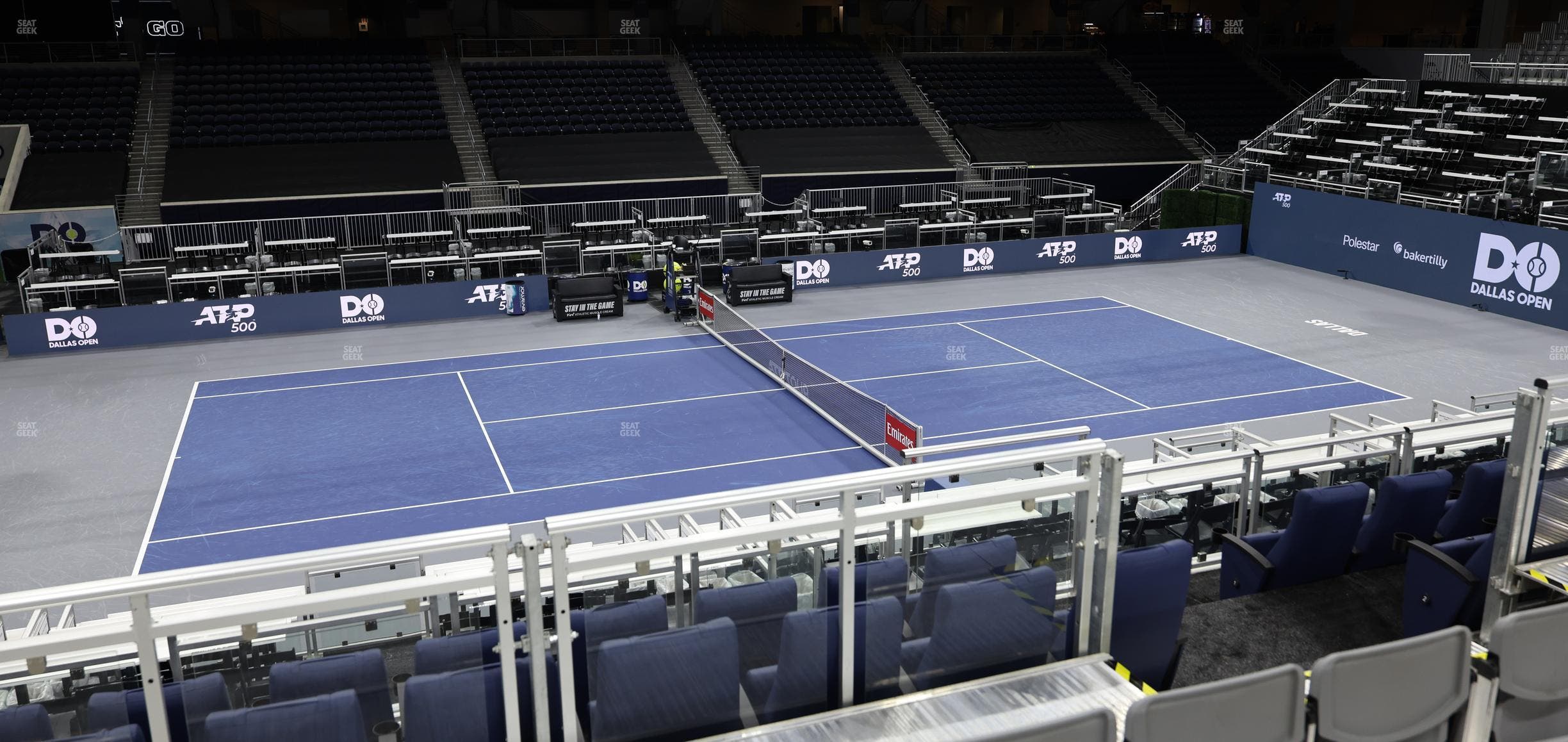 Ford Center - Section Sideline Club 4 Seat View