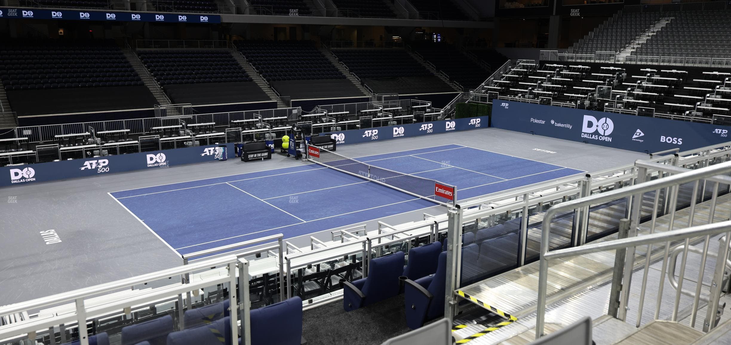 Ford Center - Section Sideline Club 5 Seat View