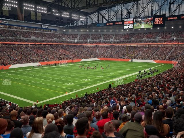 Ford Field - Section 100 Seat View Ford Field - Section 100 Seat View