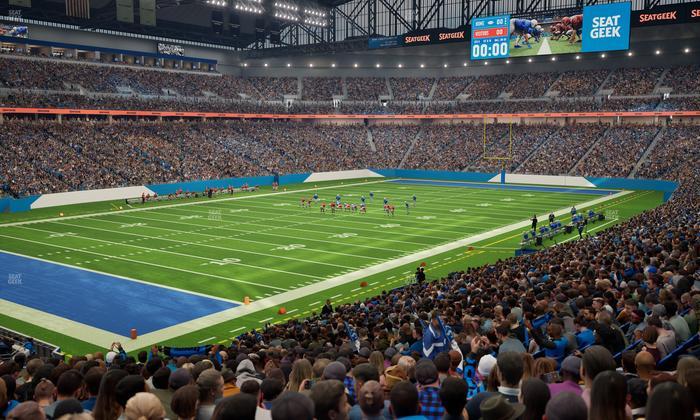 Ford Field - Section 100 Seat View