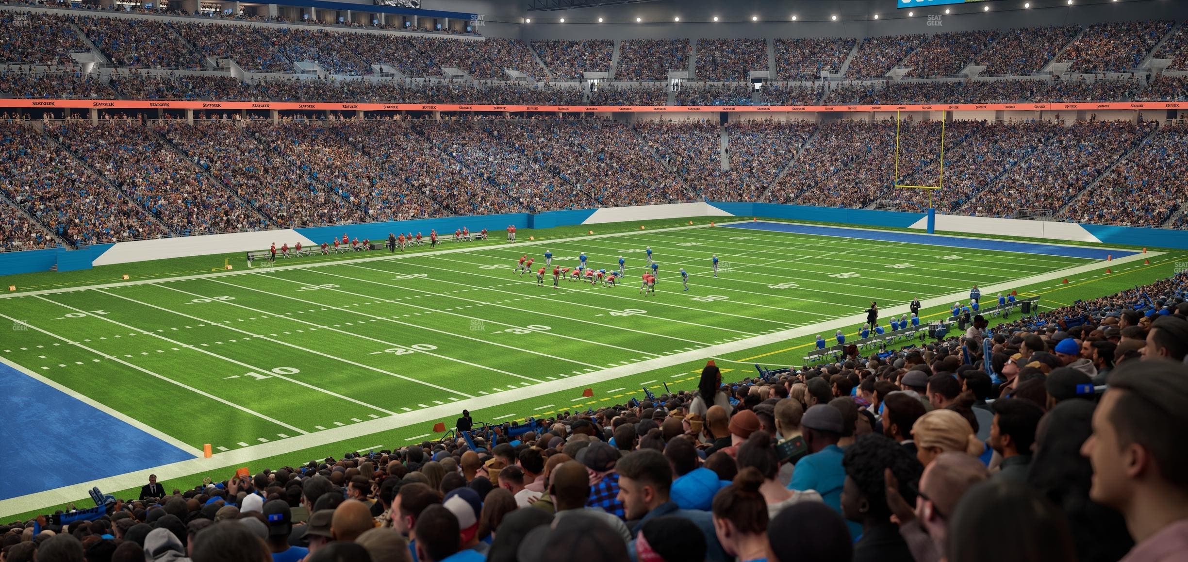 Ford Field - Section 101 Seat View