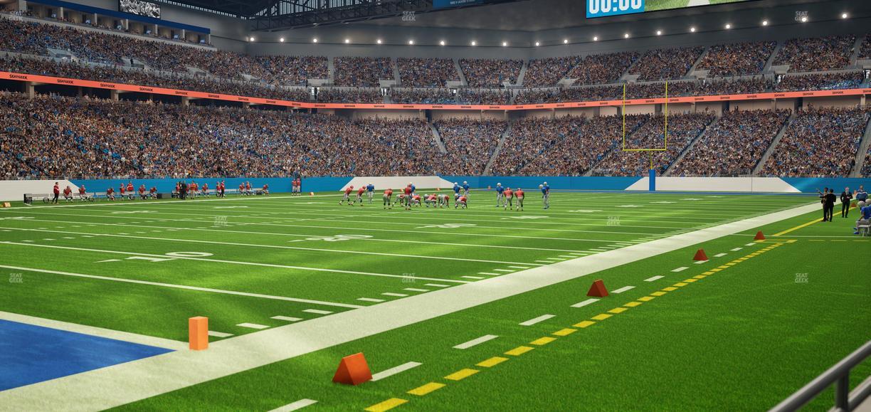 Ford Field - Section 101 Seat View