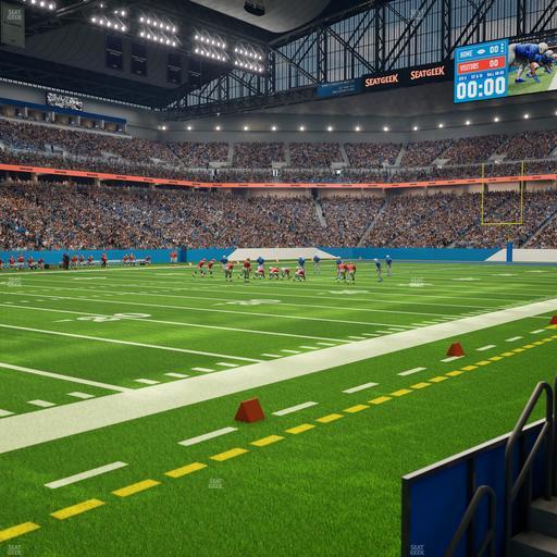 Ford Field - Section 102 Seat View