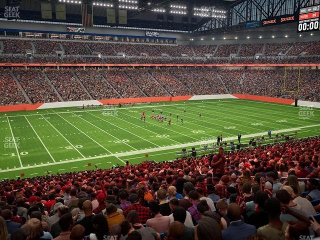 Ford Field - Section 103 Seat View