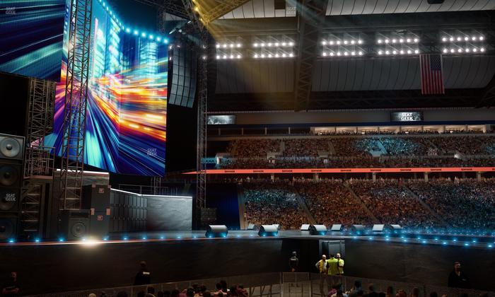 Ford Field - Section 103 Seat View