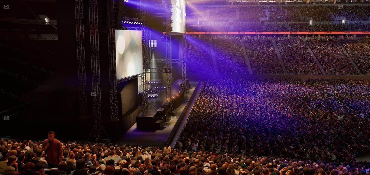 Ford Field - Section 104 Seat View