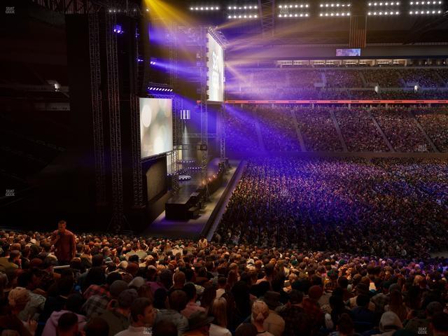 Ford Field - Section 104 Seat View