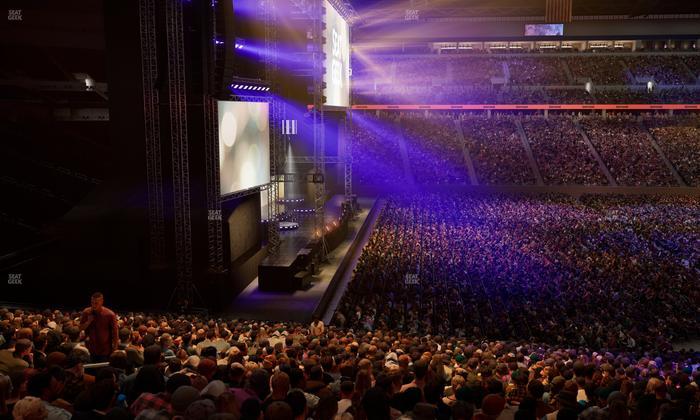 Ford Field - Section 104 Seat View