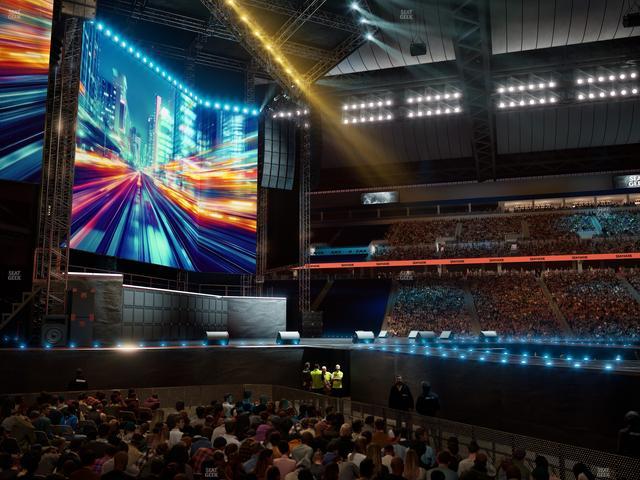 Ford Field - Section 104 Seat View