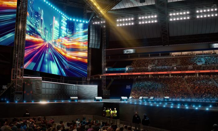 Ford Field - Section 104 Seat View