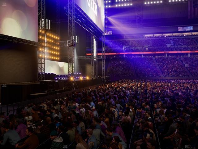 Ford Field - Section 104 Seat View