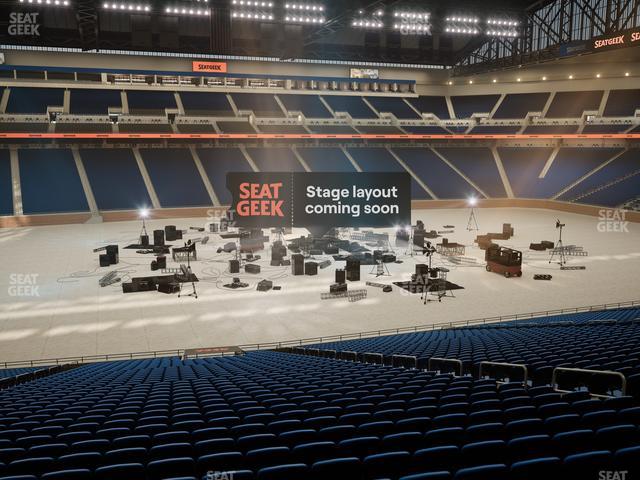 Ford Field - Section 104 Seat View