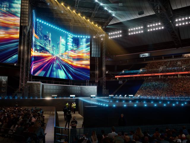 Ford Field - Section 105 Seat View