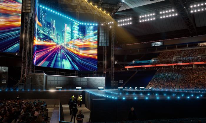 Ford Field - Section 105 Seat View
