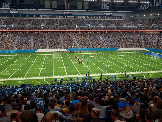 Ford Field - Section 105 Seat View