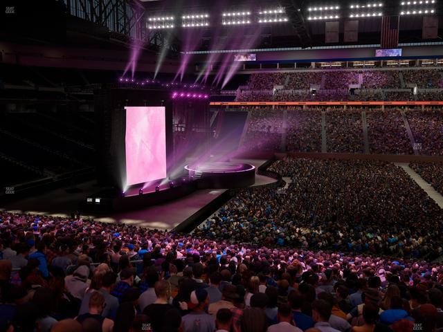 Ford Field - Section 105 Seat View