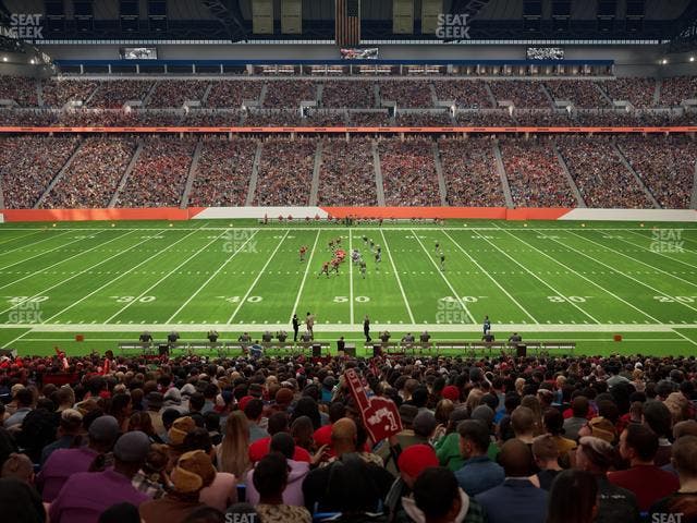Ford Field - Section 106 Seat View