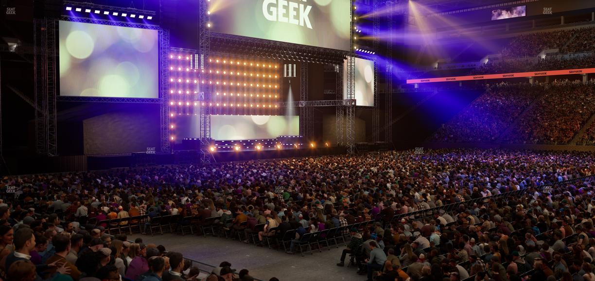 Ford Field - Section 107 Seat View