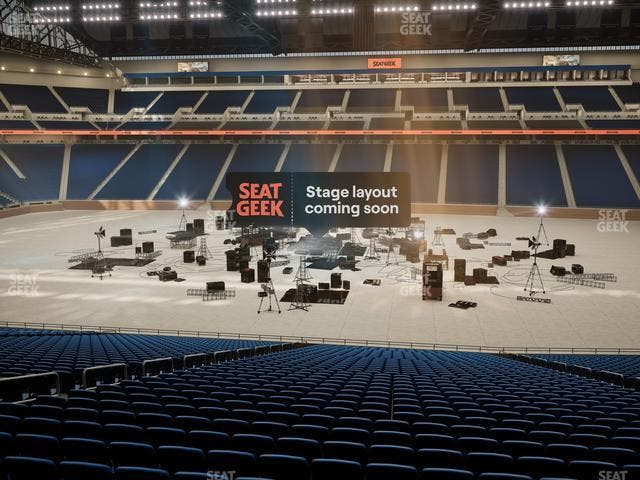 Ford Field - Section 107 Seat View