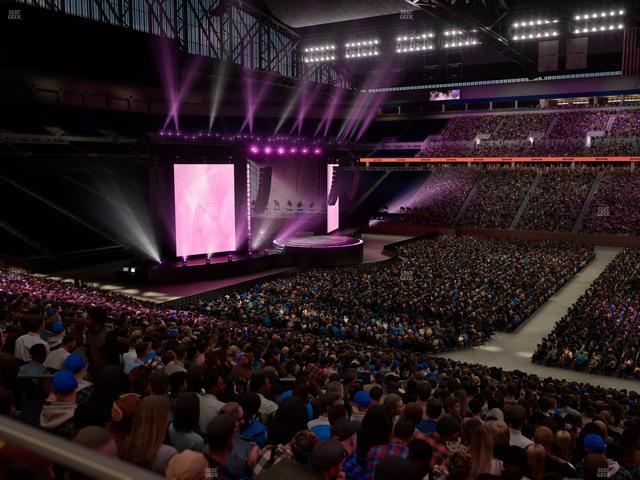 Ford Field - Section 107 Seat View