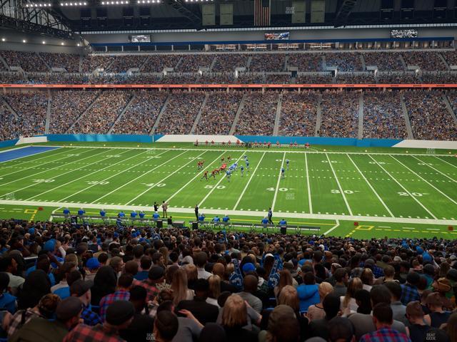Ford Field - Section 107 Seat View
