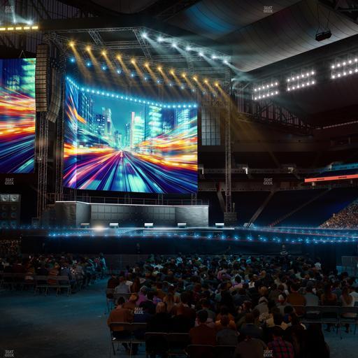 Ford Field - Section 107 Seat View