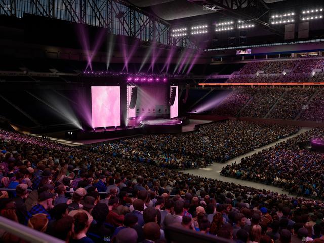 Ford Field - Section 108 Seat View