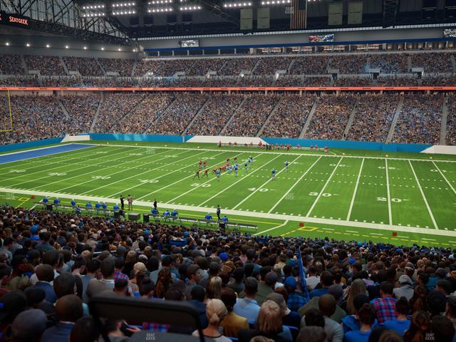 Ford Field - Section 108 Seat View